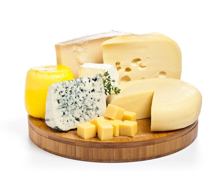 Low fat cheese with many flavors