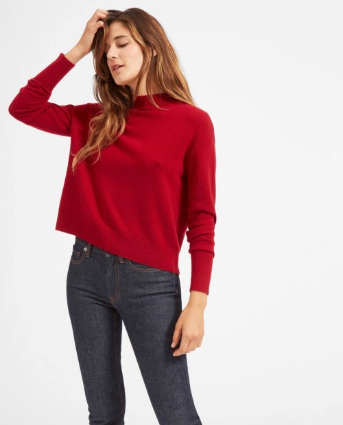 The Cashmere Crop Mockneck