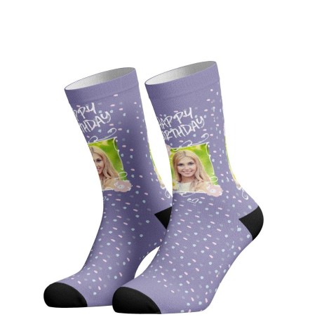 Custom printed socks 30cm