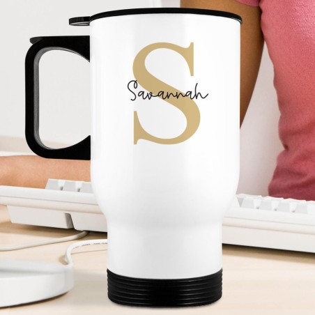 Sprint white drinking cup