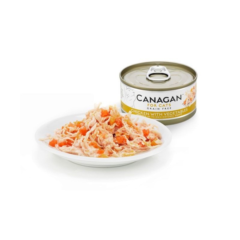 Canagan Cat Chicken With Vegetables 75g