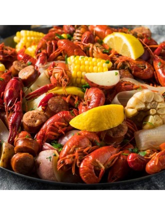 Fresh Lobster with Potatoes and Corn